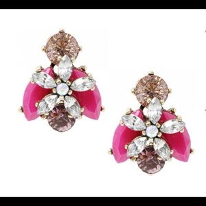 🌸Beautiful Swarovski Crystal Stone Flower Studs🌸
